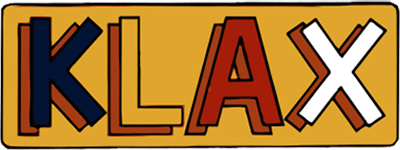 Klax logo for Atari Lynx